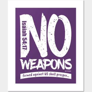 NO WEAPONS Posters and Art